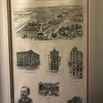 No. 03 Original wood engraving; scenes of Dallas in 1890 from Frank Leslie's Illustrated Newspaper. Note the Texas State Fair grounds. 10 x 16